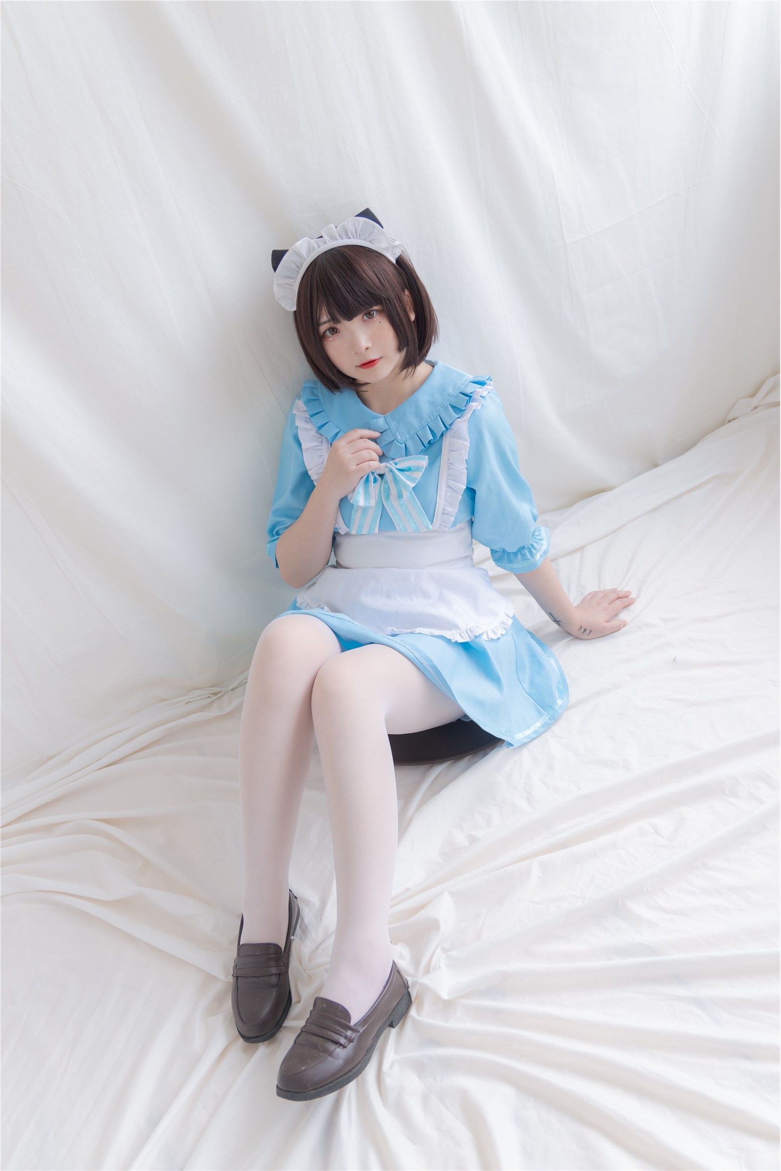 Guchuan No.060 blue kitten maid(34)